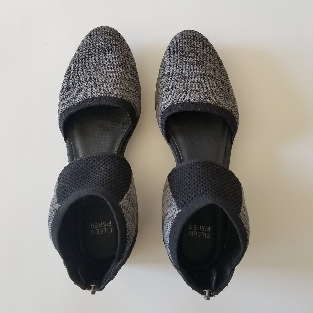 Eileen Fisher Ogden Stretch Knit Wedge Sandal  size 10